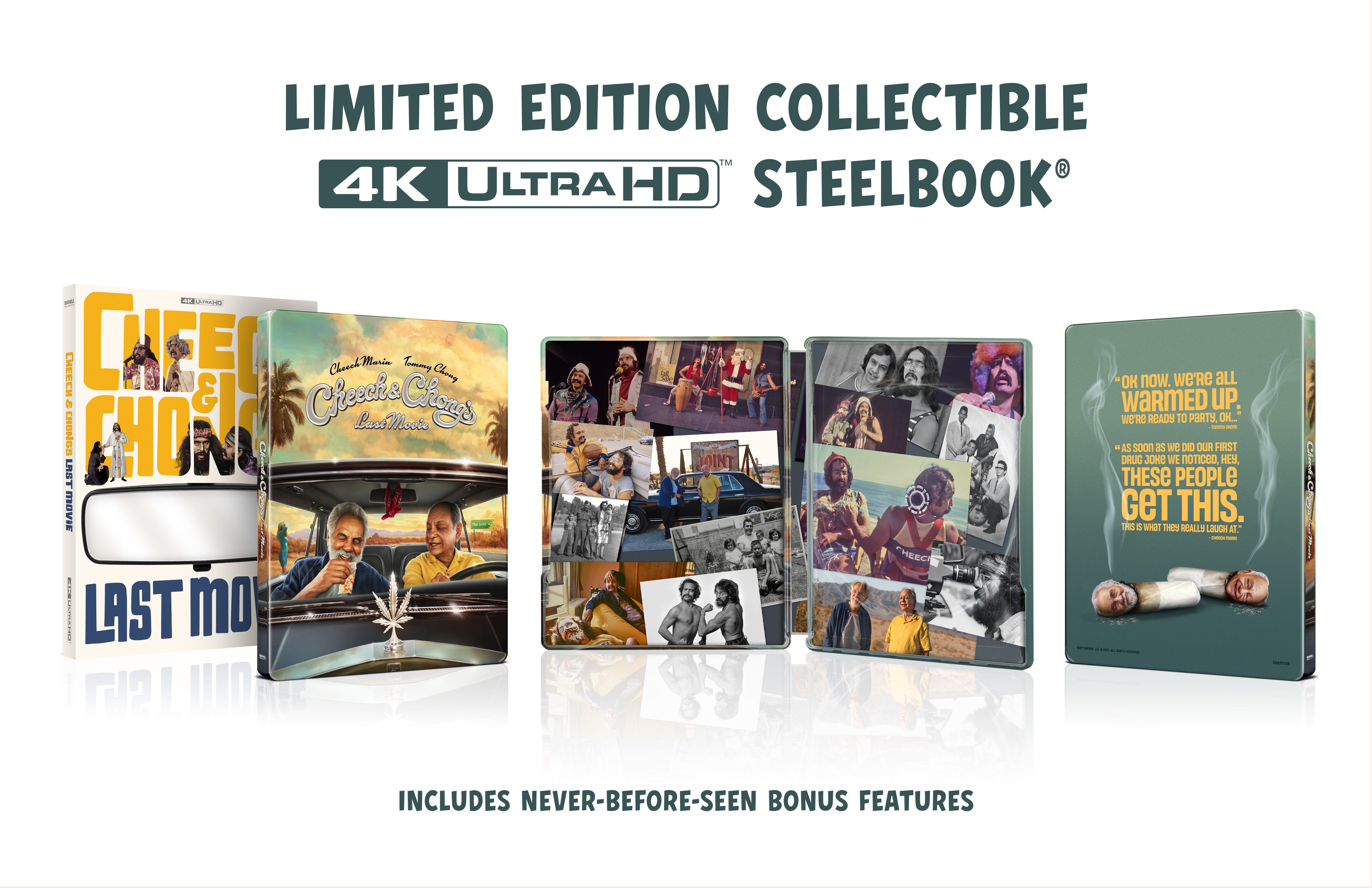 4K Steelbook – Cheech and Chong Last Movie